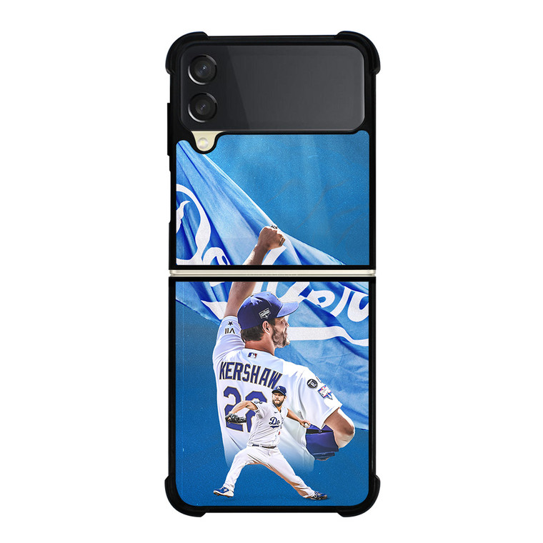 CLAYTON KERSHAW LA LOS ANGELES DODGERS MLB Samsung Galaxy Z Flip 3 Case Cover