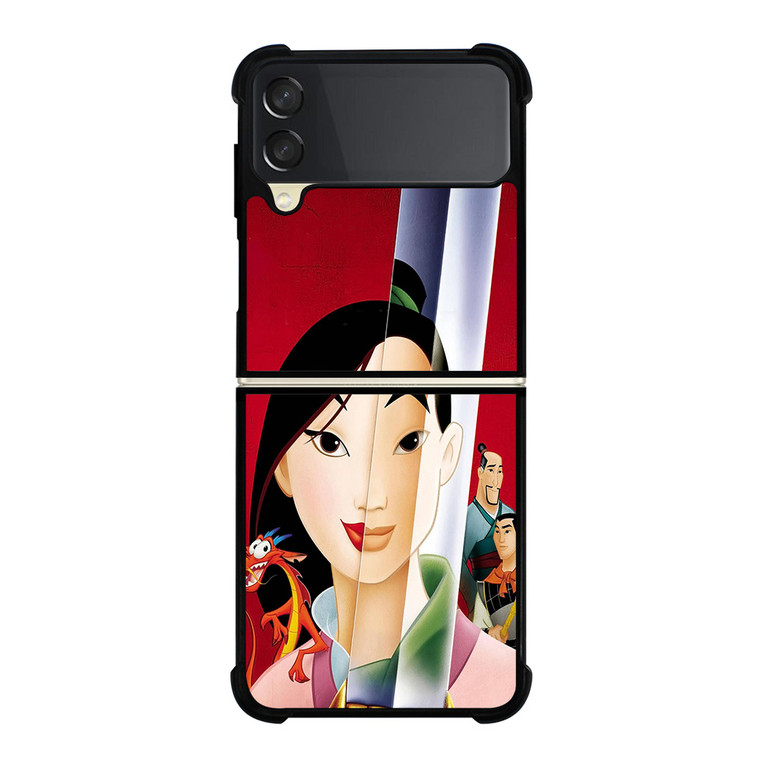 DISNEY PRINCESS MULAN SWORD CARTOON Samsung Galaxy Z Flip 3 Case Cover