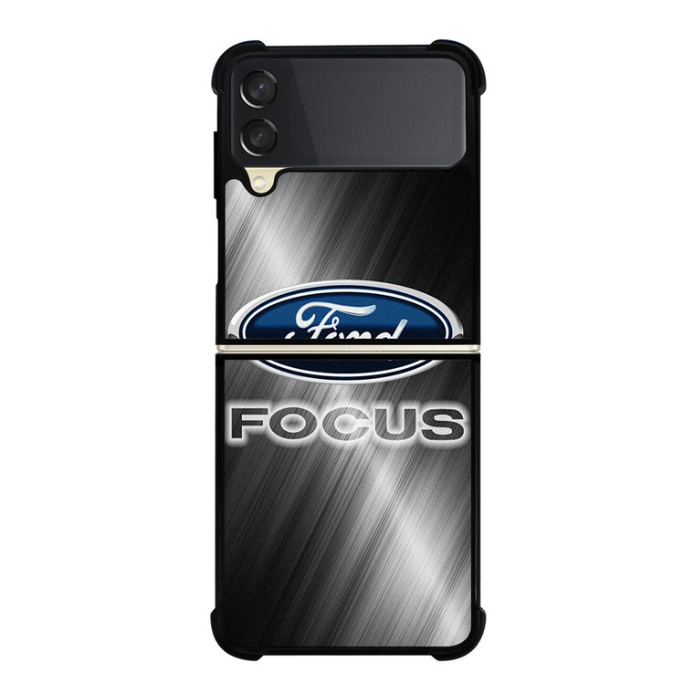 FORD FOCUS METAL EMBLEM Samsung Galaxy Z Flip 3 Case Cover