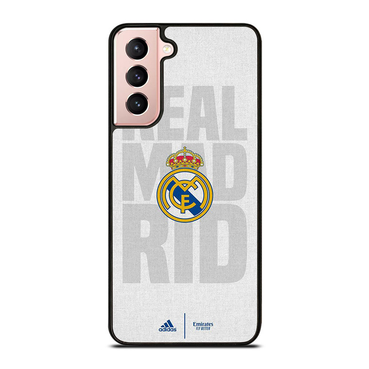 REAL MADRID ADIDAS LOGO  Samsung Galaxy S21 Case Cover REAL MADRID ADIDAS LOGO  Samsung Galaxy S21 Case Cover