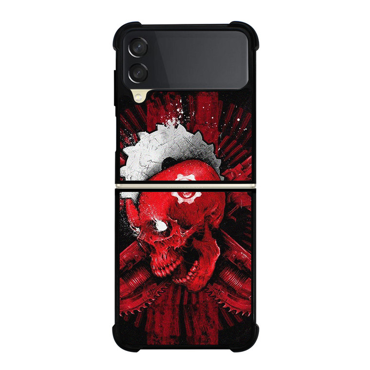GEARS OF WAR 5 SKULL SYMBOL Samsung Galaxy Z Flip 3 Case Cover