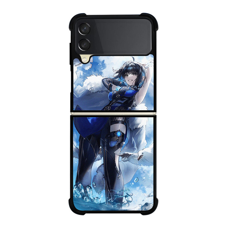 GENSHIN IMPACT YELAN GAMES Samsung Galaxy Z Flip 3 Case Cover