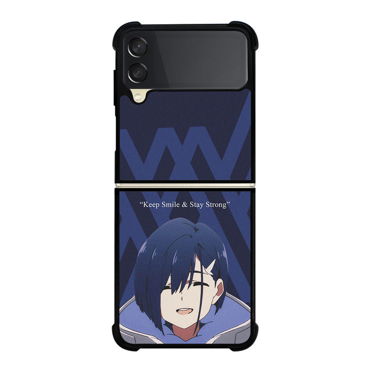 ICHIGO DARLING IN THE FRANXX ANIME 2 Samsung Galaxy Z Flip 3 Case Cover