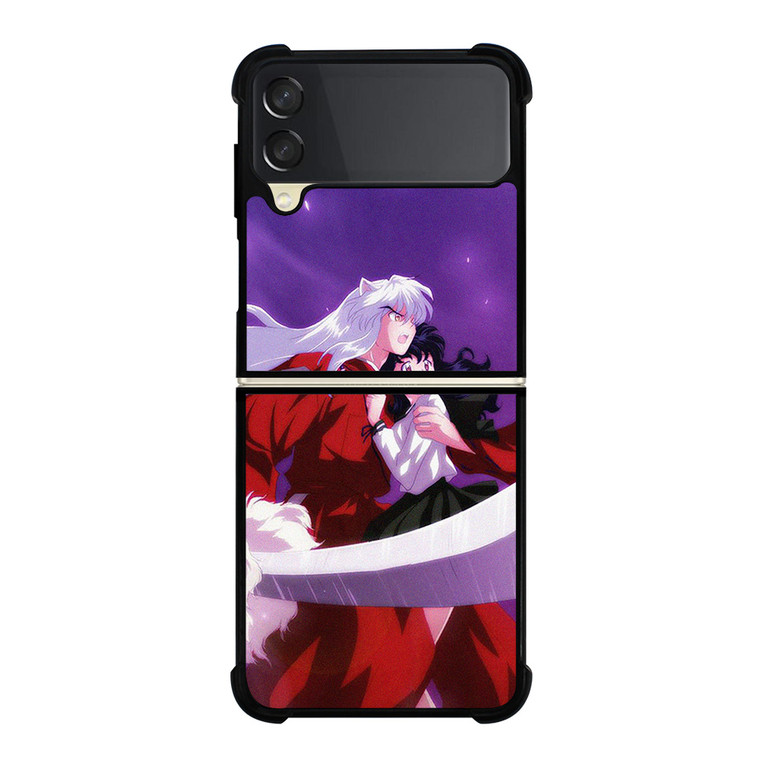 INUYASHA KAGOME HIGURASHI ANIME 2 Samsung Galaxy Z Flip 3 Case Cover