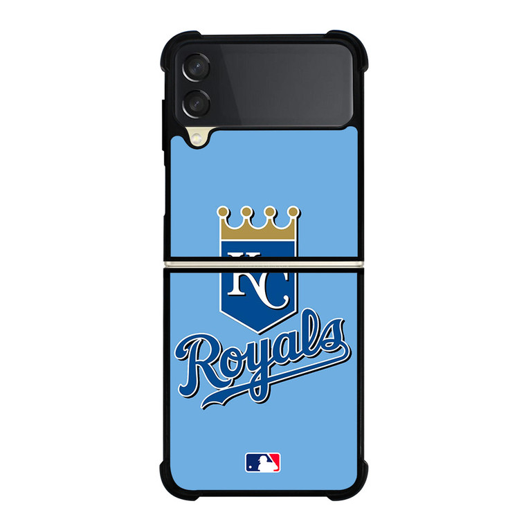KANSAS CITY ROYALS MLB LOGO Samsung Galaxy Z Flip 3 Case Cover