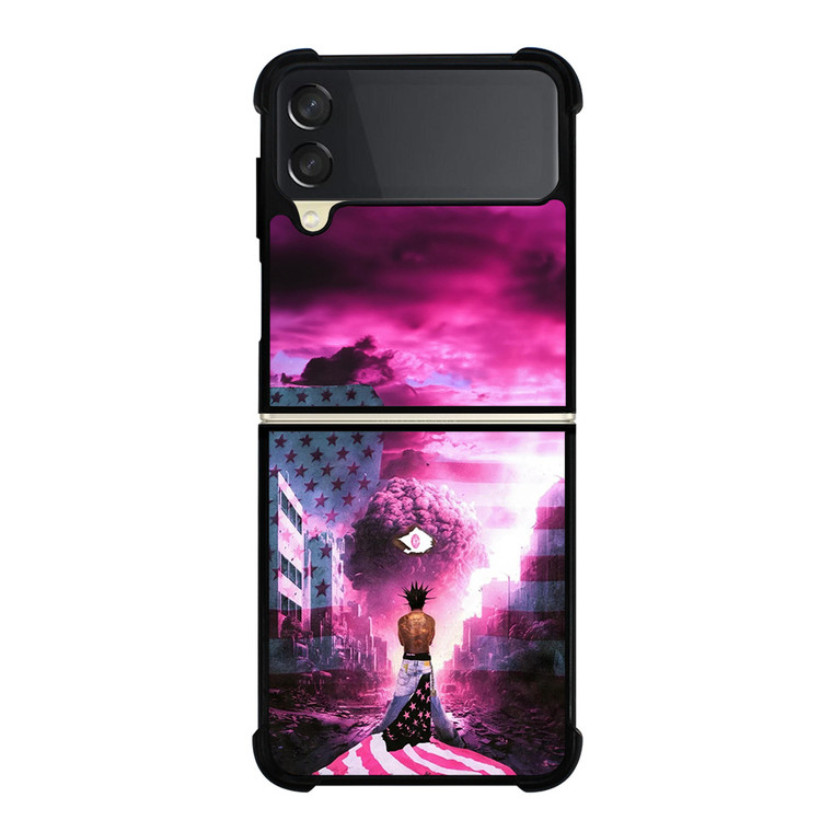 LIL UZI VERT PINK TAPE RAPPER Samsung Galaxy Z Flip 3 Case Cover