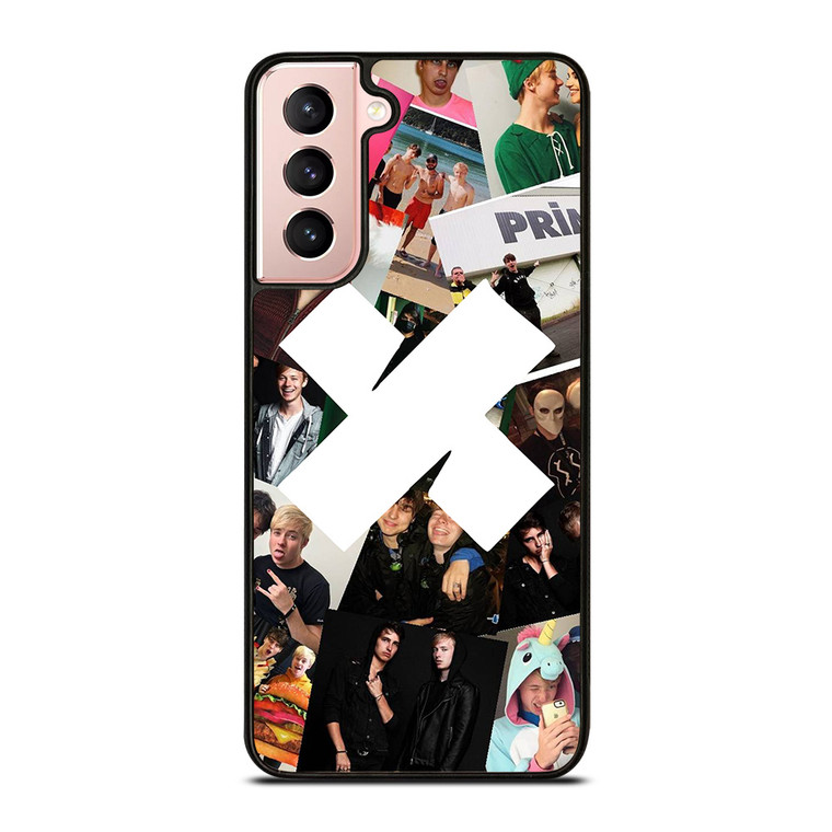 SAM AND COLBY XPLR COLLAGE  Samsung Galaxy S21 Case Cover