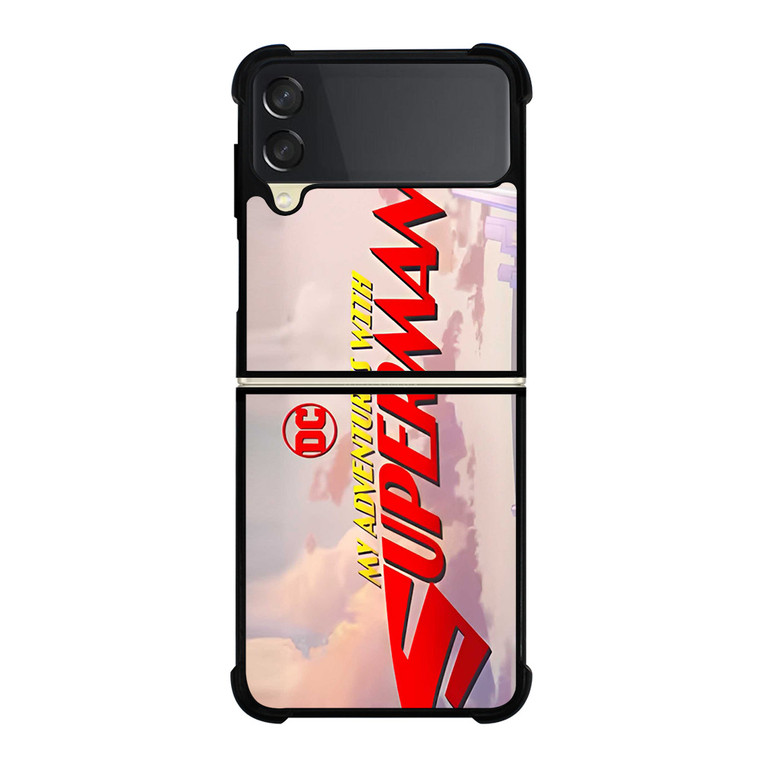 MY ADVENTURES WITH SUPERMAN CARTOON Samsung Galaxy Z Flip 3 Case Cover