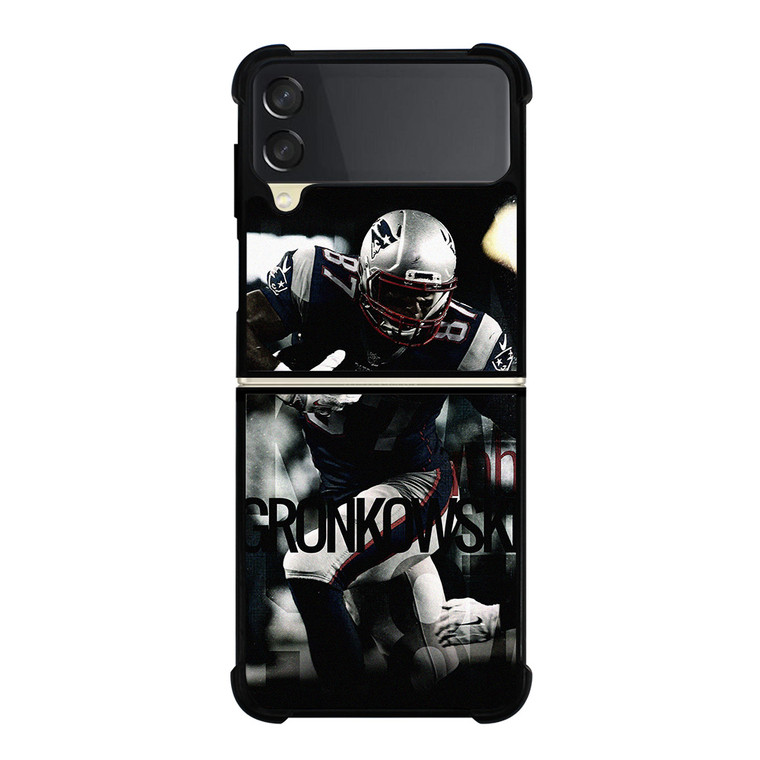 NEW ENGLAND PATRIOTS NFL ROB GRONKOWSKI Samsung Galaxy Z Flip 3 Case Cover