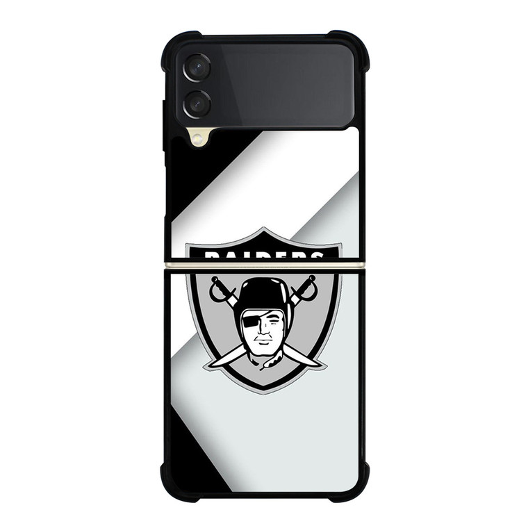 OAKLAND RAIDERS FOOTBALL TEAM LOGO Samsung Galaxy Z Flip 3 Case Cover
