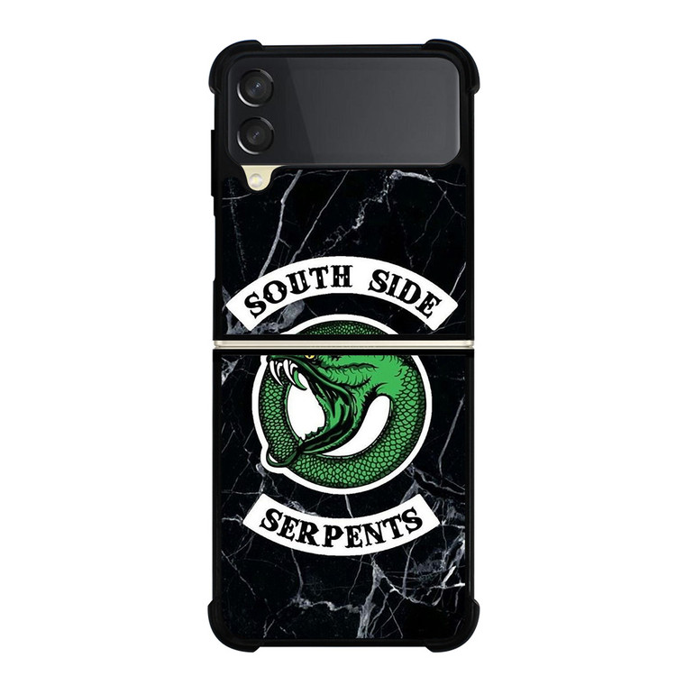 RIVERDALE SOUTH SIDE SERPENTS MARBLE Samsung Galaxy Z Flip 3 Case Cover