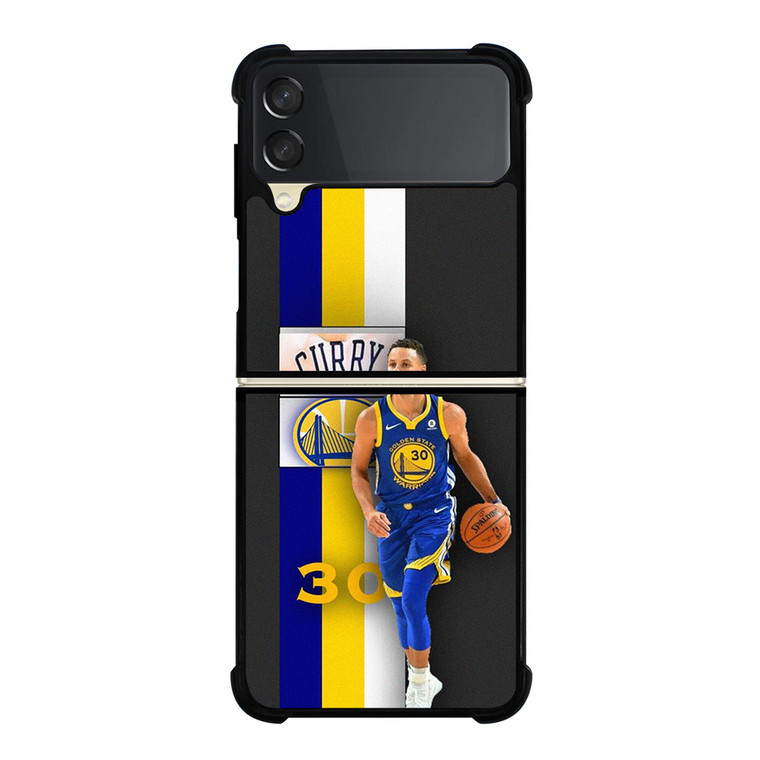 STEPHEN CURRY GOLDEN STATE WARRIORS STRIPE Samsung Galaxy Z Flip 3 Case Cover