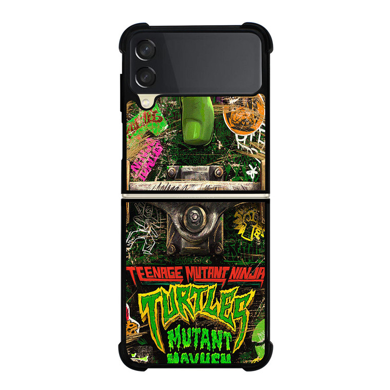 TEENAGE MUTANT NINJA TURTLES MAYHEM SKATEBOARD Samsung Galaxy Z Flip 3 Case Cover