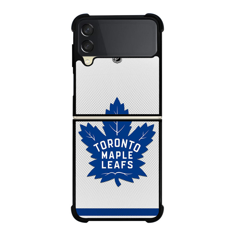 TORONTO MAPLE LEAFS NHL CARBON LOGO Samsung Galaxy Z Flip 3 Case Cover