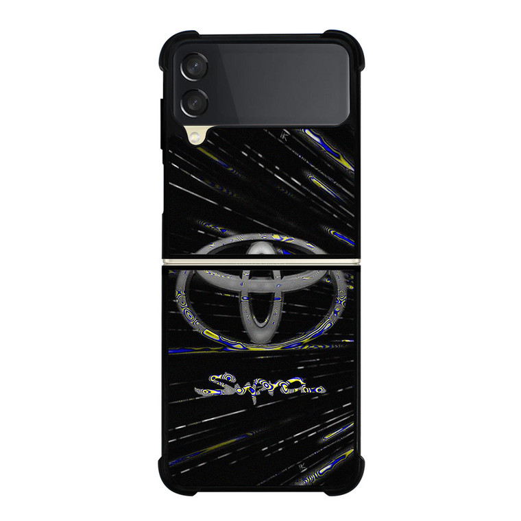 TOYOTA SUPRA EMBLEM PSYCHEDHELIC Samsung Galaxy Z Flip 3 Case Cover