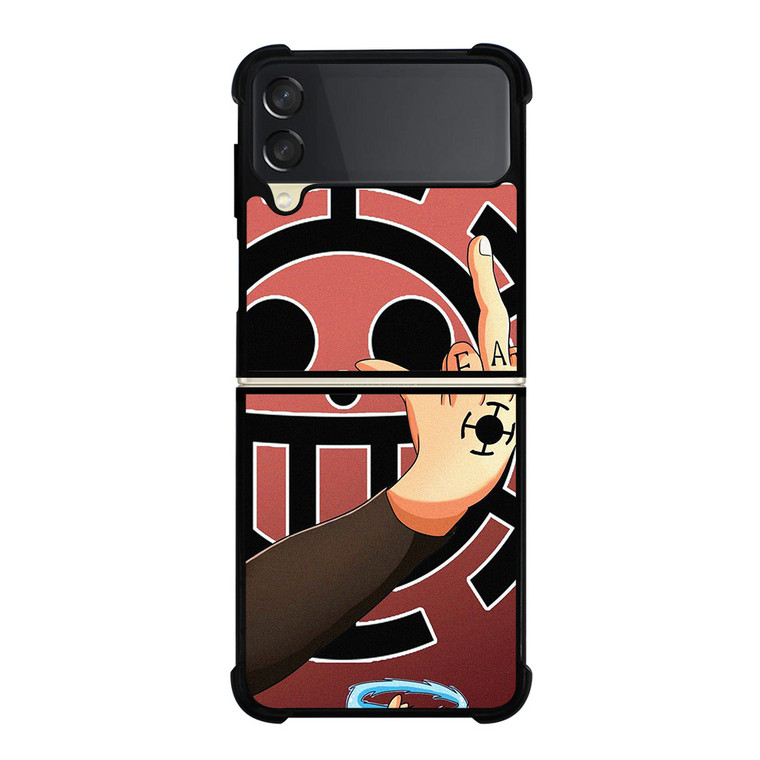 TRAFALGAR LAW ONE PIECE SYMBOL Samsung Galaxy Z Flip 3 Case Cover