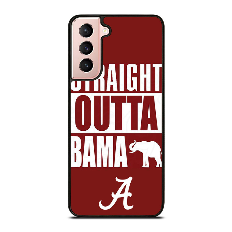 STRAIGHT OUTTA BAMA ALABAMA CRIMSON TIDE  Samsung Galaxy S21 Case Cover