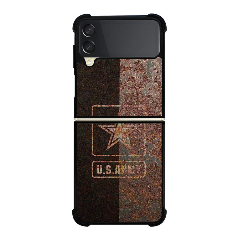 US ARMY RUSTY LOGO Samsung Galaxy Z Flip 3 Case Cover