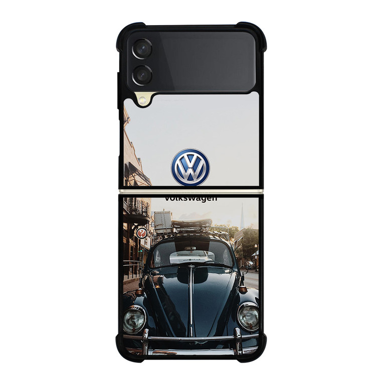 VW VOLKSWAGEN BEETLE VINTAGE LOGO Samsung Galaxy Z Flip 3 Case Cover