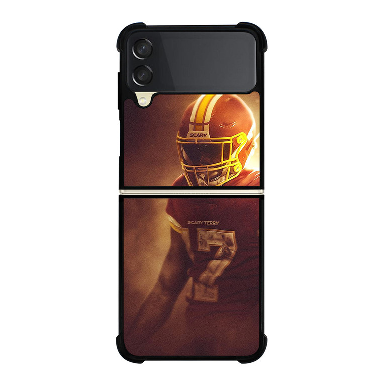 WASHINGTON COMMANDERS TERRY MCLAURIN FOOTBALL Samsung Galaxy Z Flip 3 Case Cover