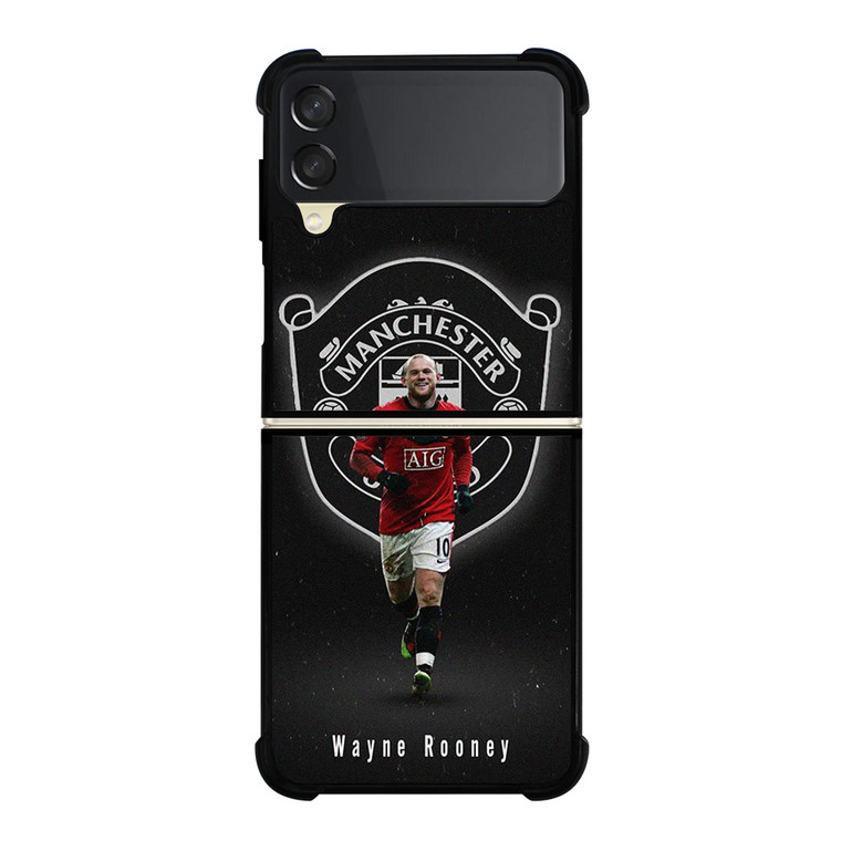 WAYNE ROONEY MANCHESTER UNITED FC Samsung Galaxy Z Flip 3 Case Cover