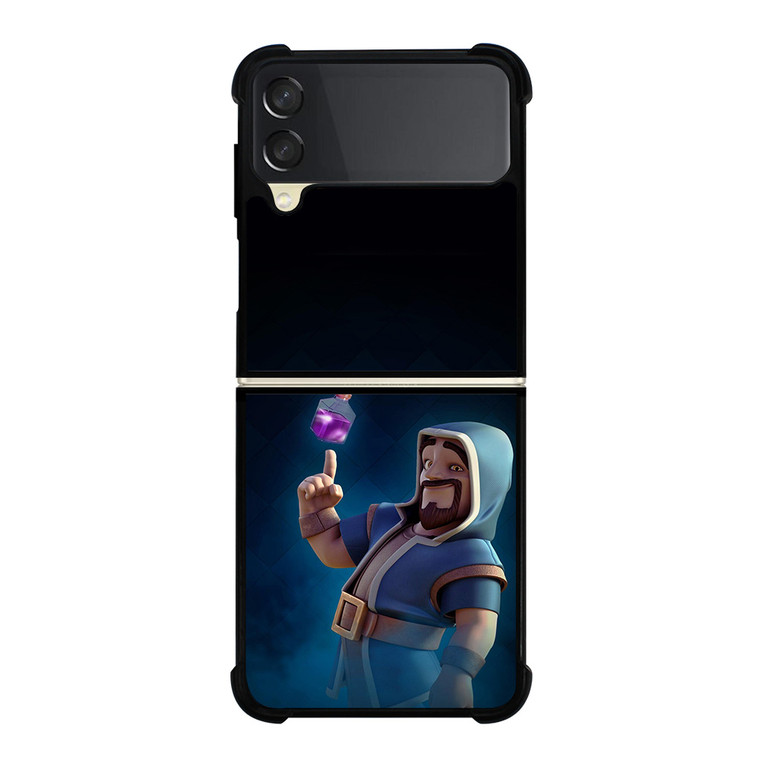 WIZARD CLASH ROYALE GAMES Samsung Galaxy Z Flip 3 Case Cover