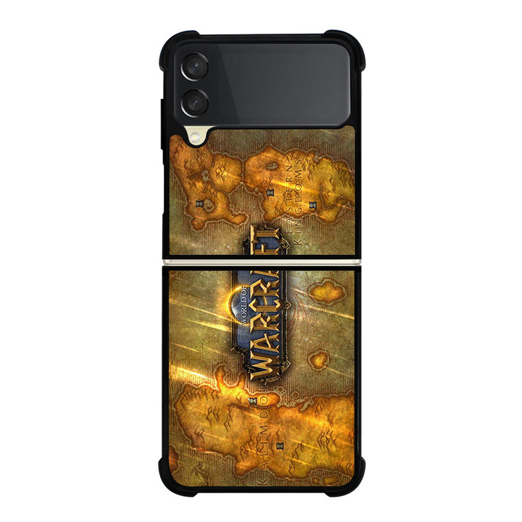 WORLD OF WARCRAFT GAMES MAP 2 Samsung Galaxy Z Flip 3 Case Cover