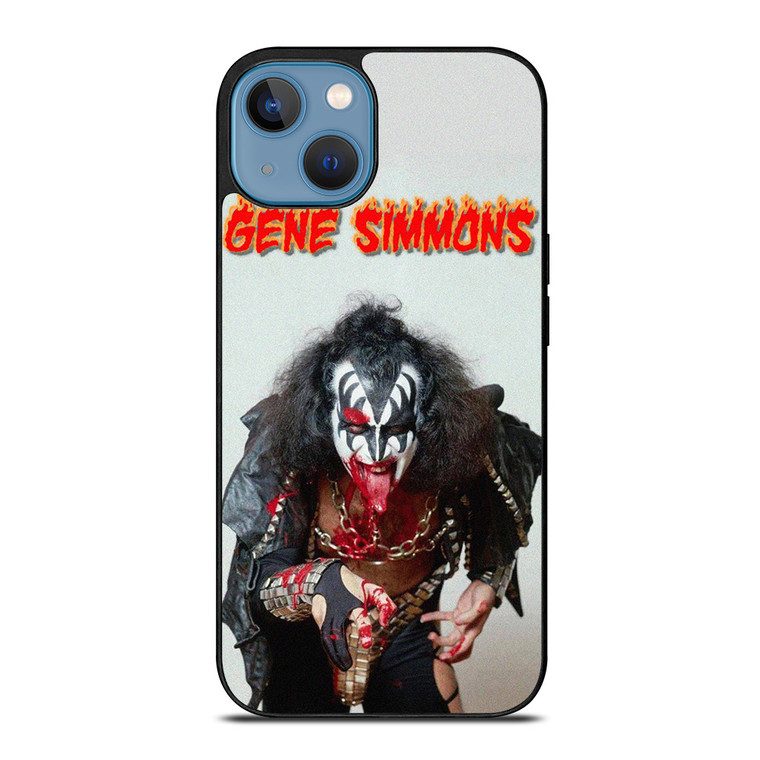 GENE SIMMONS KISS ROCK BAND iPhone 13 Case Cover