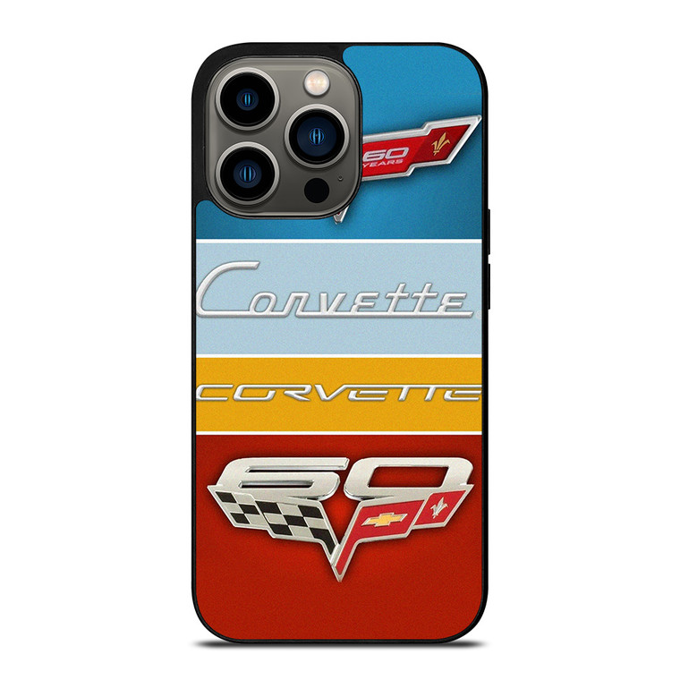 CORVETTE 60 YEARS LOGO iPhone 13 Pro Case Cover