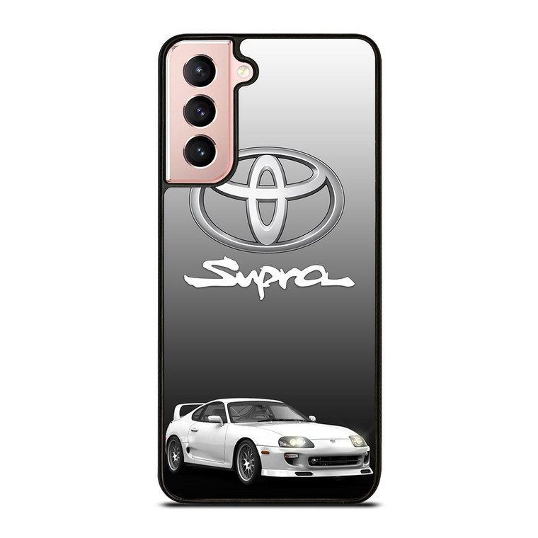 TOYOTA SUPRA CAR WHITE EMBLEM  Samsung Galaxy S21 Case Cover TOYOTA SUPRA CAR WHITE EMBLEM  Samsung Galaxy S21 Case Cover