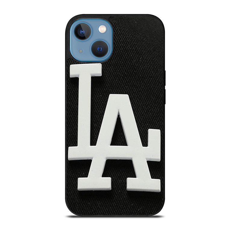 LOS ANGELES DODGERS FABRIC EMBLEM iPhone 13 Case Cover