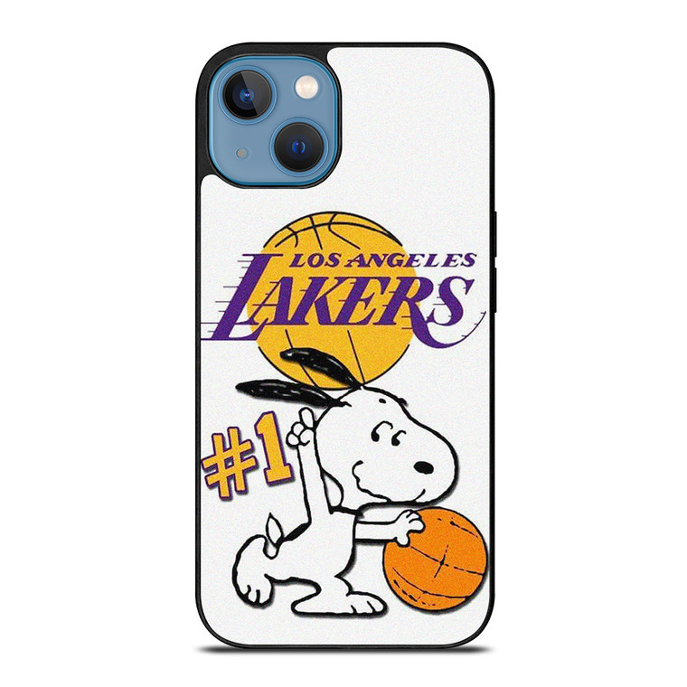 LOS ANGELES LAKERS SNOOPY BASKETBALL iPhone 13 Case Cover LOS ANGELES LAKERS SNOOPY BASKETBALL iPhone 13 Case Cover