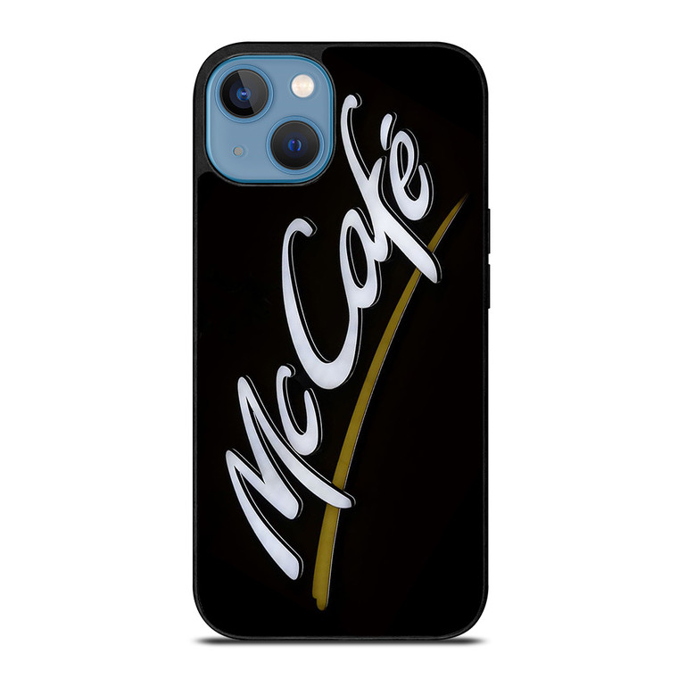MCDONALD MCCAFE LOGO iPhone 13 Case Cover