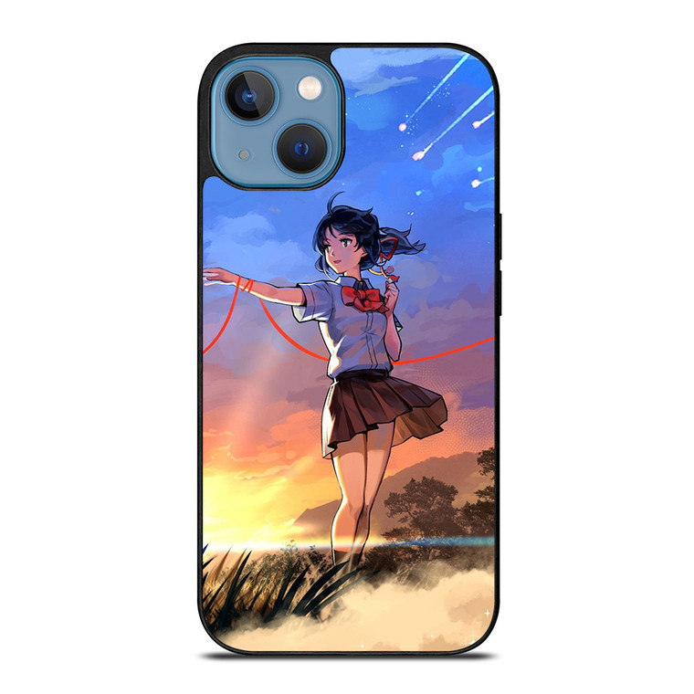 MITSUHA MIYAMIZU KIMI NO NAWA YOUR NAME ANIME iPhone 13 Case Cover