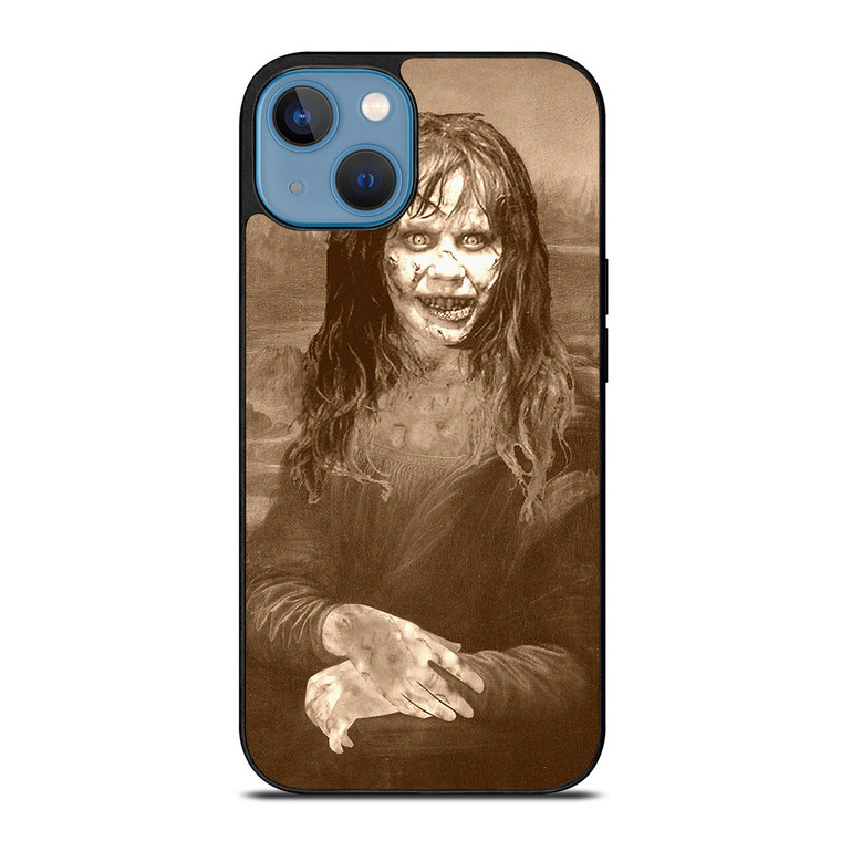 MONA LISA HORROR SCARY iPhone 13 Case Cover MONA LISA HORROR SCARY iPhone 13 Case Cover