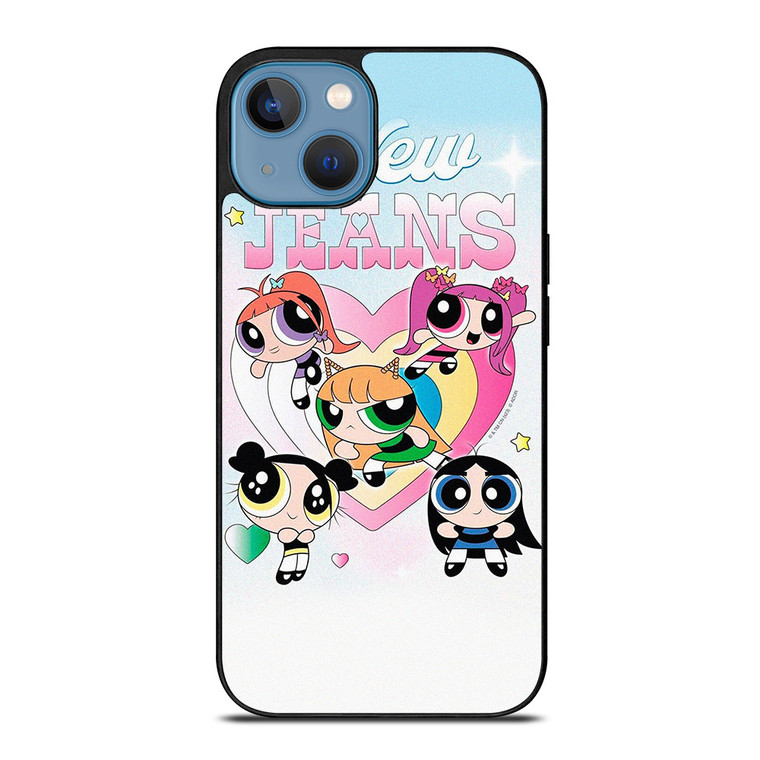 NEW JEANS KPOP X POWERPUFF GIRLS iPhone 13 Case Cover