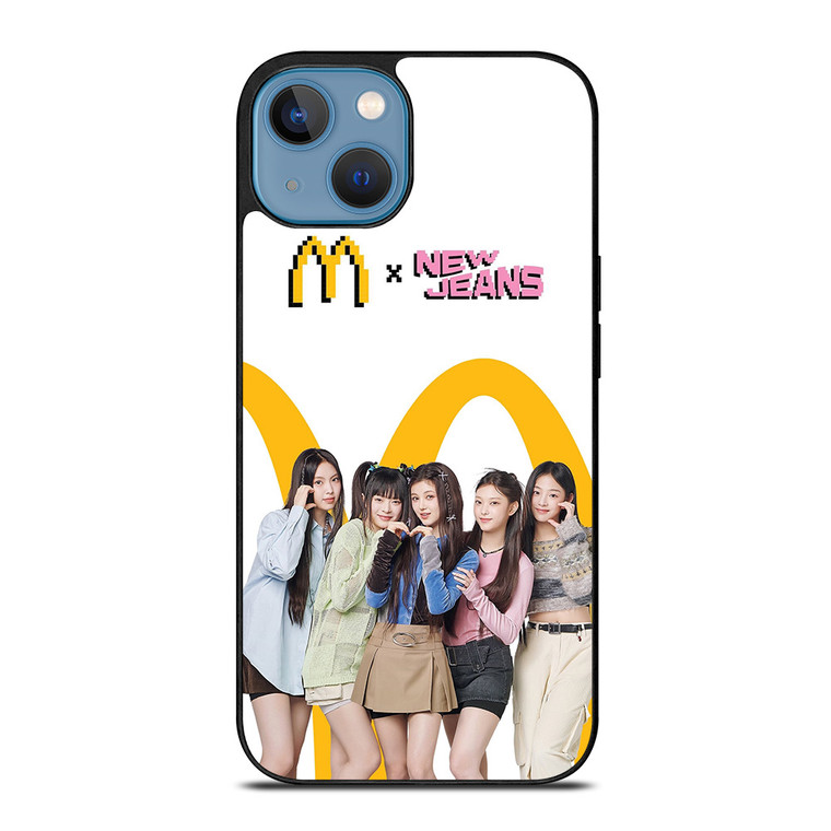 NEWJEANS X MCDONALDS KPOP iPhone 13 Case Cover NEWJEANS X MCDONALDS KPOP iPhone 13 Case Cover