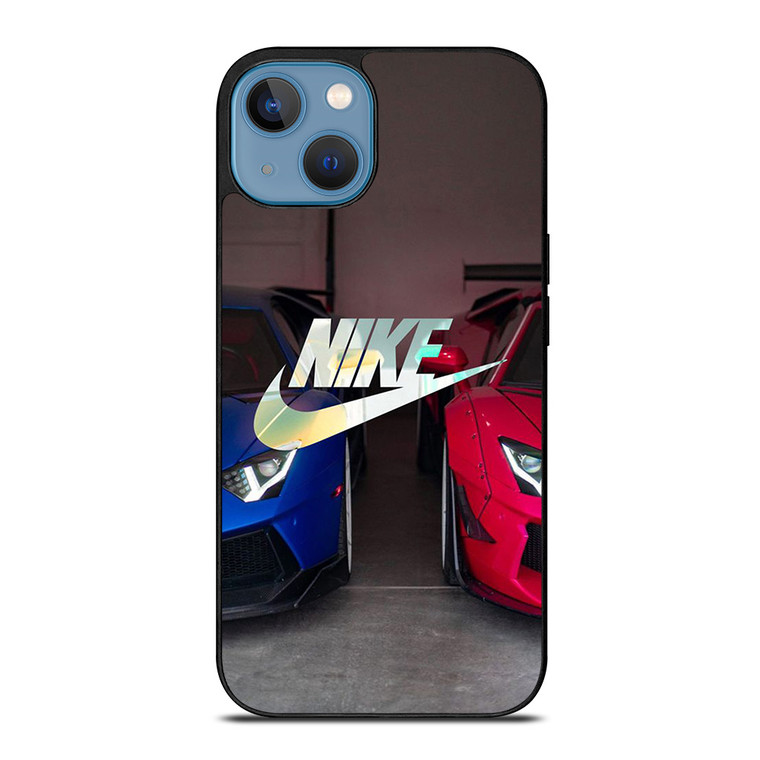 NIKE LAMBORGHINI CAR LOGO iPhone 13 Case Cover NIKE LAMBORGHINI CAR LOGO iPhone 13 Case Cover