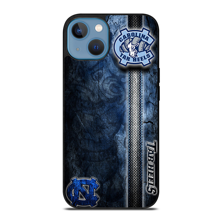 NORTH CAROLINA TAR HEELS GRUNGE LOGO iPhone 13 Case Cover