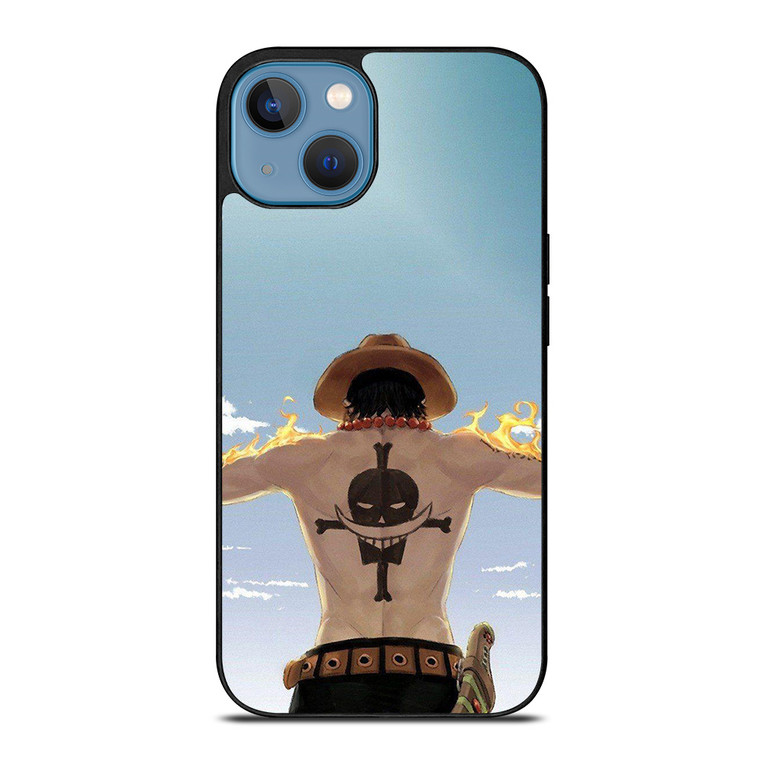 ONE PIECE ACE ANIME iPhone 13 Case Cover