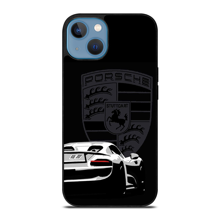 PORSCHE STUTTGART 918 SPYDER POSTER iPhone 13 Case Cover