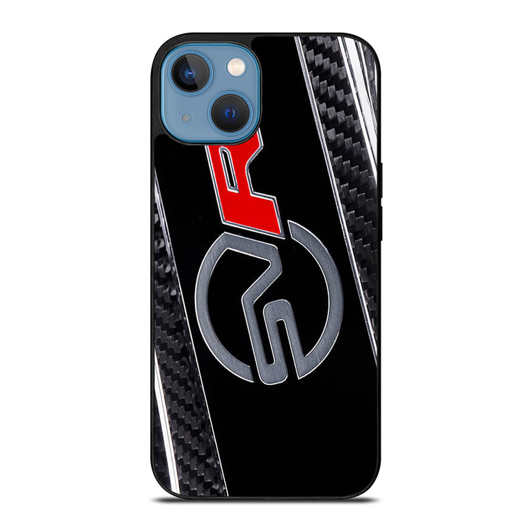 RANGE ROVER SVR LOGO CARBON iPhone 13 Case Cover