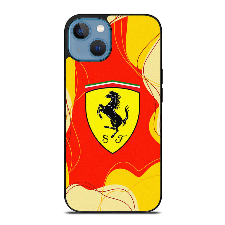 SCUDERIA FERRARI AESTHETIC LOGO iPhone 13 Case Cover