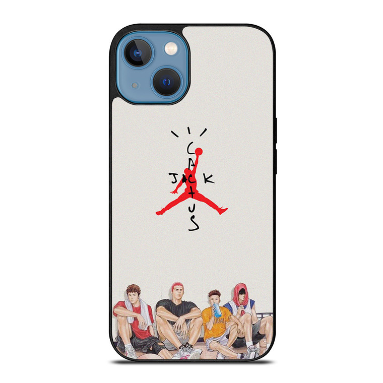 SLAM DUNK CACTUS JACK AIR JORDAN iPhone 13 Case Cover