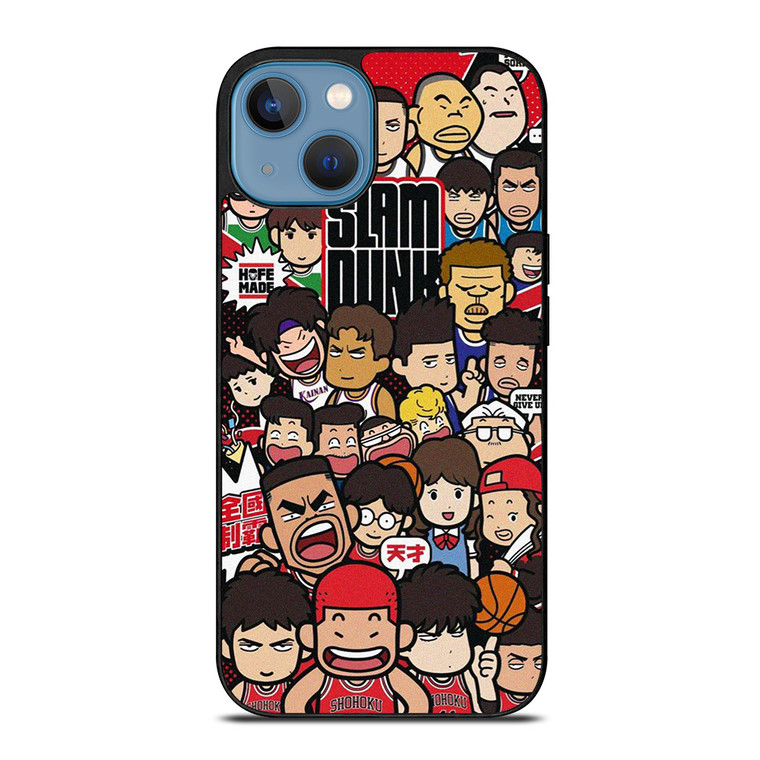 SLAM DUNK CARTOON BASKETBALL iPhone 13 Case Cover