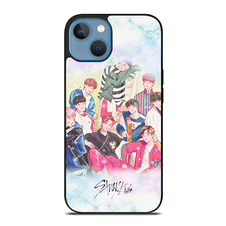 STRAY KIDS ANIME ART iPhone 13 Case Cover