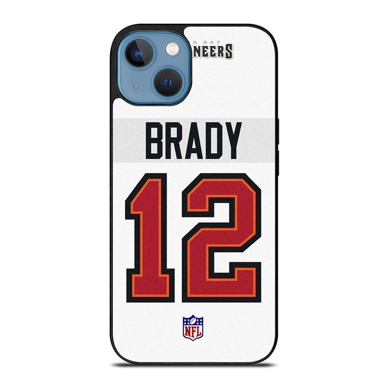 TOM BRADY TAMPA BAY BUCCANEERS WHITE KIT iPhone 13 Case Cover