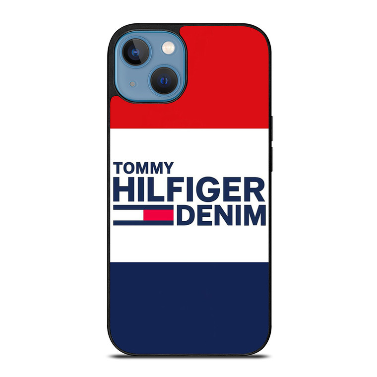 TOMMY HILFIGER DENIM FASHION SYMBOL iPhone 13 Case Cover