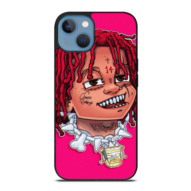 TRIPPIE RED CARTOON RAPPER iPhone 13 Case Cover