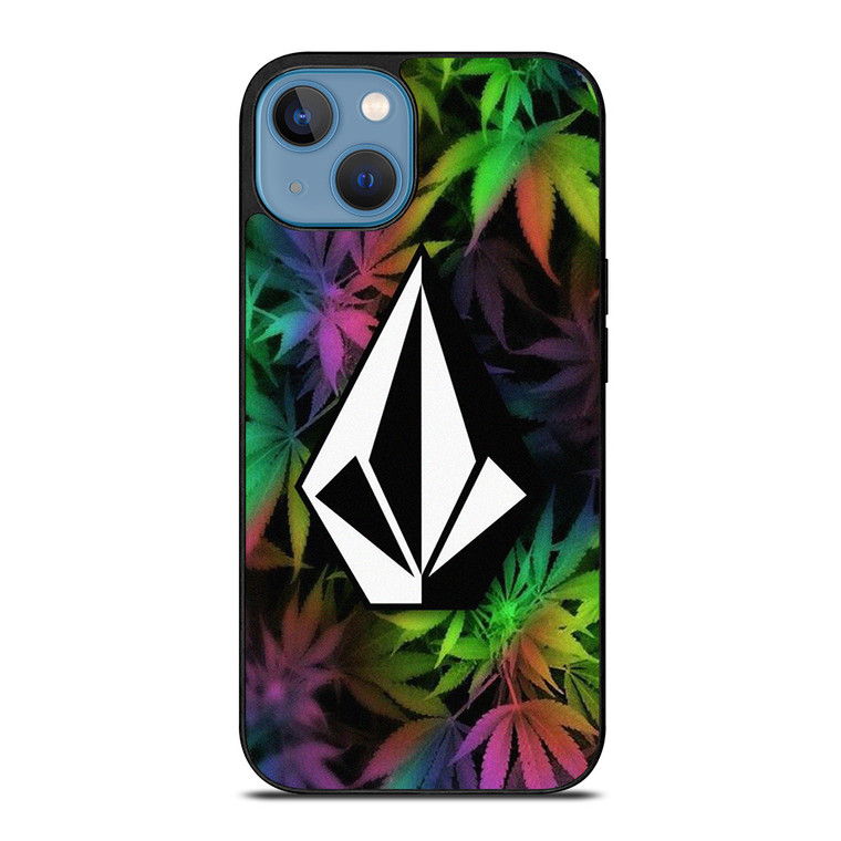 VOLCOM MARIJUANA LEAF iPhone 13 Case Cover VOLCOM MARIJUANA LEAF iPhone 13 Case Cover